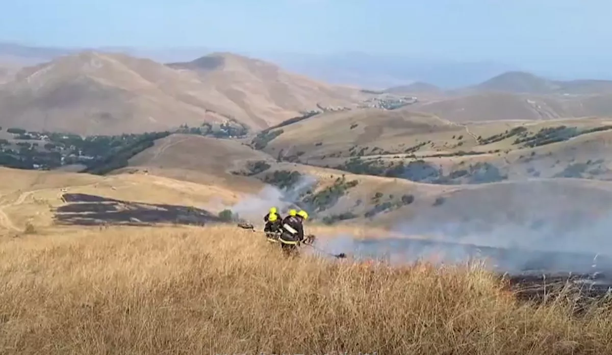 В Гедабейском районе произошел пожар