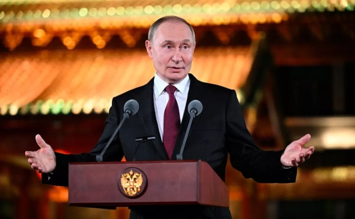 Путин рассказал о кратком диалоге с Алиевым в Пекине видео